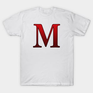 Red Roman Numeral 1000 M T-Shirt